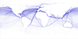 Major ocean trade routes in the world include the northern Indian Ocean.