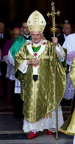 Benedict at the Synod of Bishops in Rome, 2008
