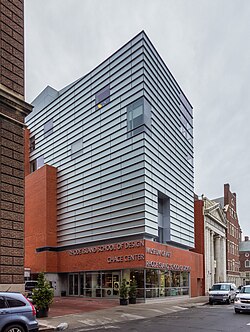The Chace Center contains both exhibition and studio space.