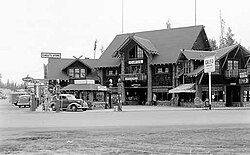 Eagle's store in West Yellowstone, 1939
