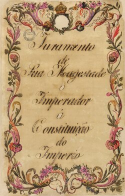 Oath of His Majesty the Emperor Peter I to the Constitution of the Empire (1824)