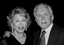 Anne Buydens and Douglas at the 2003 Jefferson Awards for Public Service ceremony