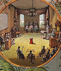 Grange in session, 1873