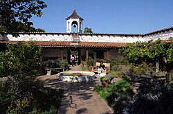 Casa de Estudillo, built 1827, is one of San Diego's oldest buildings and served as inspiration for Helen Hunt Jackson's 1884 novel Ramona.