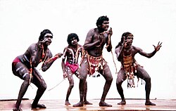 Aboriginal Australian dancers