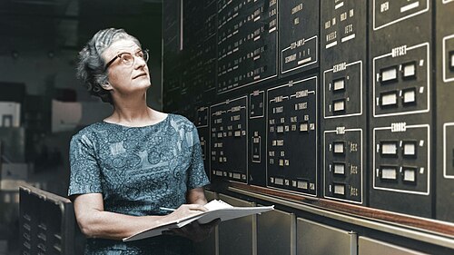 Roman at NASA's Goddard Space Flight Center in Greenbelt, Maryland, around 1972