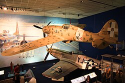 Macchi C.202 and P-51D Mustang