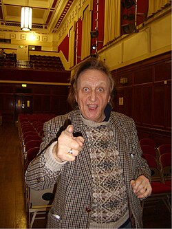 Dodd at the Civic Hall, Ellesmere Port in 2006. Stand-up theatre work was the mainstay of his career.