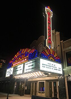 Birmingham Theatre on South Old Woodward Avenue