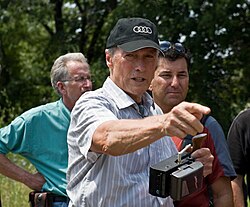 On the set of Gran Torino, 2008