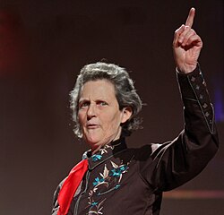 Temple Grandin at TED in February 2010