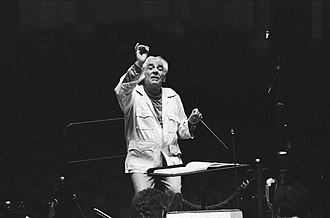 Bernstein conducting the Concertgebouw Orchestra, 1985