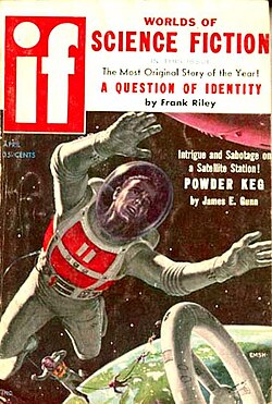 Gunn's novelette "Powder Keg" was the cover story for the April 1958 issue of If