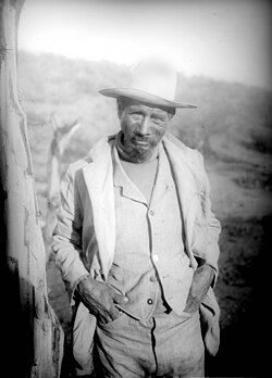 Yaqui man in Arizona, ca. 1910