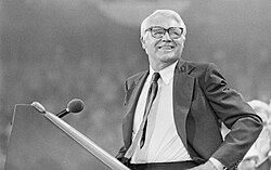 Grant speaking at the 1976 Republican National Convention