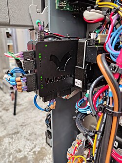 Small Embedded PLC integrated in small mobile machine