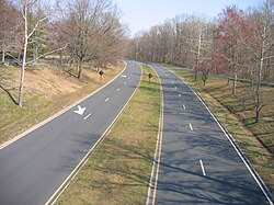 Clara Barton Parkway outside Washington, D.C.