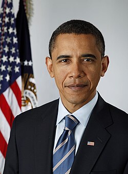 Official portrait of Barack Obama, 2009