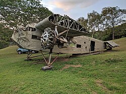 Former Royal Australian Air Force (33 Squadron) Ford 5-AT-C A45-1 displayed at the Papua New Guinea National Museum and Art Gallery, Port Moresby