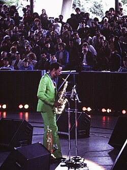 Coleman performing in Toronto in 1982