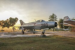 Indonesian Air Force MiG-21 in the Yogyakarta Air Force Museum