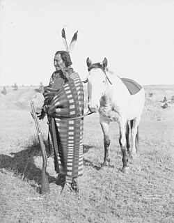 "Crow Dog", a Brulé Native American in 1898.