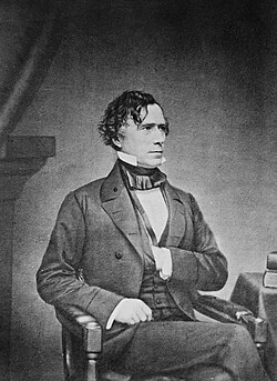 Then president-elect Franklin Pierce