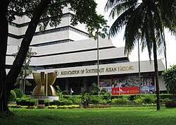 Jakarta hosts the headquarters of ASEAN.[177]