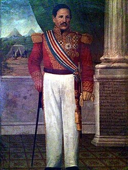 Rafael Carrera after becoming president for life in 1854