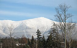 Mount Washington in New Hampshire, seen from Bretton Woods