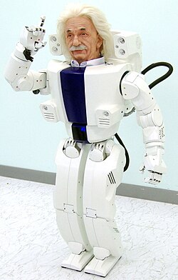 Albert HUBO, developed by KAIST, can make expressive gestures with its five separate fingers.