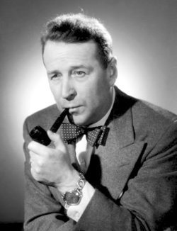 Belgian writer Georges Simenon
