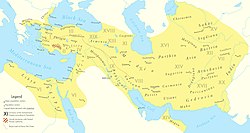 Achaemenid Empire in 500 BC