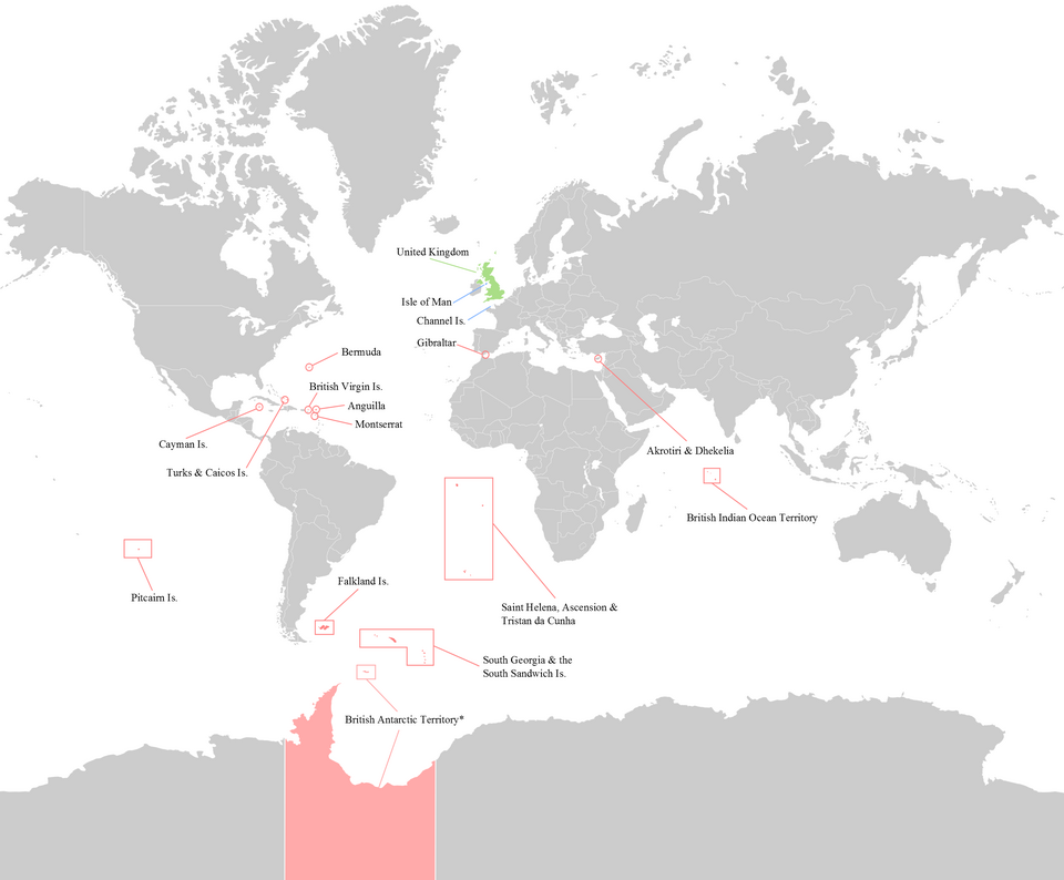 British Overseas Territories United Kingdom Crown Dependencies