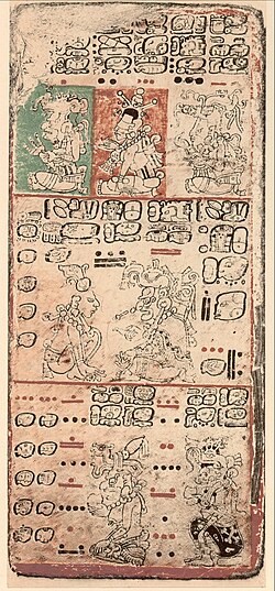 The Pre-Columbian Mayan Dresden Codex, which calculates appearances of Venus