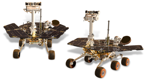 MER imaged from different angles
