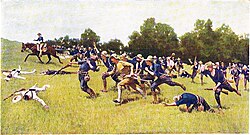The Rough Riders in San Juan (Frederic Remington)