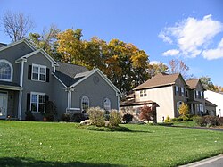 Picture of a typical residential neighborhood in Cicero.