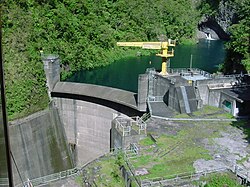 Takamaka II hydroelectric dam