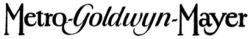 The first print logo of MGM used from 1924 to 1964.