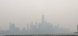 New York City skyline on June 6, as seen from Hoboken