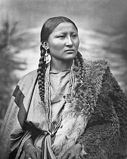 Pretty Nose who, according to her grandson, participated in the battle.