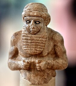 Sumerian priest-king from Uruk, Mesopotamia, circa 3300–3000 BC