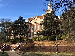 The Lower Quadrangle, also known as "The Valley"