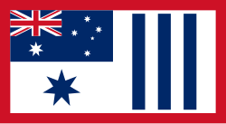 The Australian Honour Flag, awarded to subscribers of the Australian Government's 7th War Loan in 1918