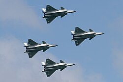 Chengdu J-20 5th generation stealth fighter