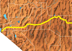 The Central Route in Nevada