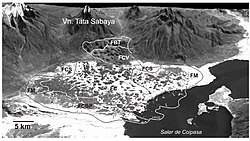 Debris avalanche deposit of Tata Sabaya volcano's sector collapse