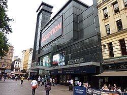Opened in 1937, the Odeon cinema in Leicester Square hosts European and world film premieres.