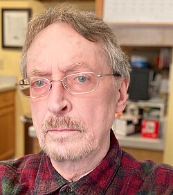 Terence Winch at home in Silver Spring, Maryland, Jan. 2022